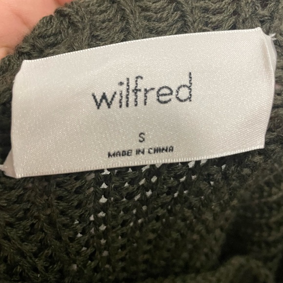 Dark green Wilfred turtleneck - Picture 2 of 2